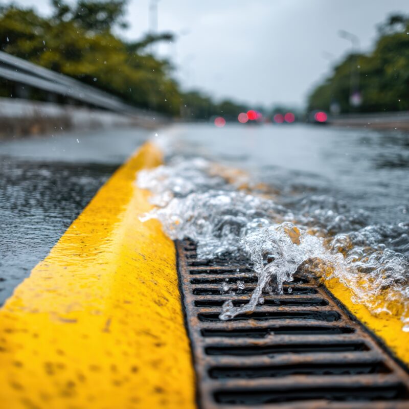 How weather affects drains