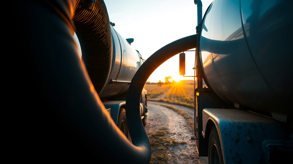 empty your septic tanks