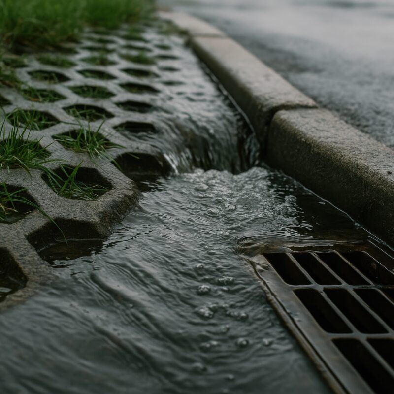 rainwater soakaway